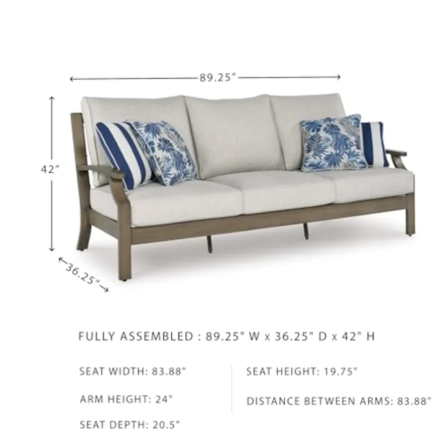 Rainier Ranch 3-Seat Outdoor Sofa view 3