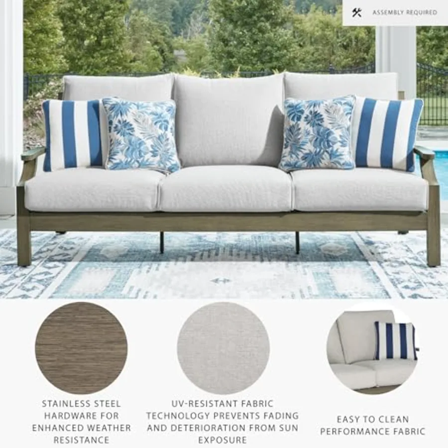 Rainier Ranch 3-Seat Outdoor Sofa view 4