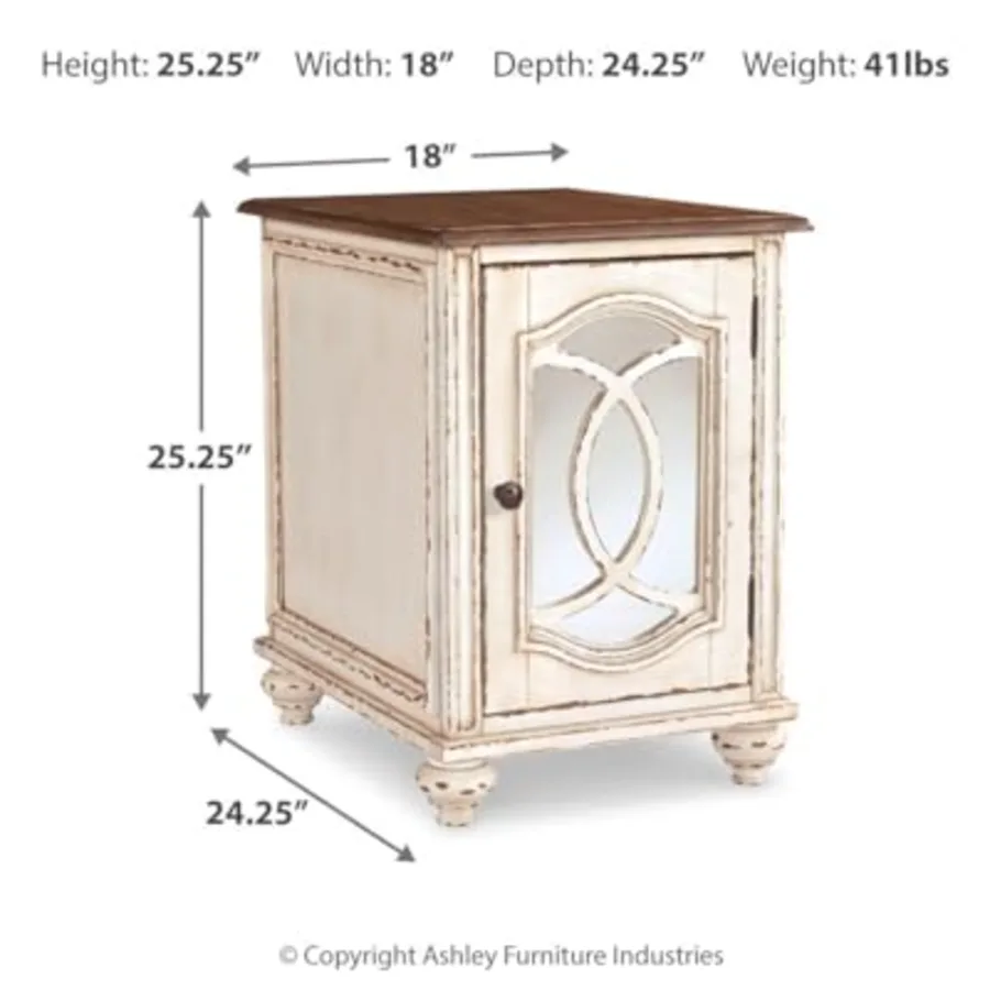 Realyn Chairside End Table view 3