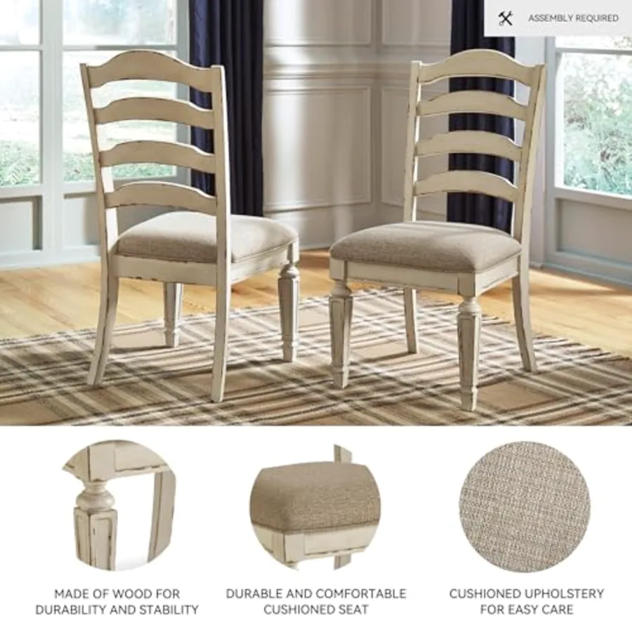 Realyn Dining Room Upholstered Chair 2 Count view 4