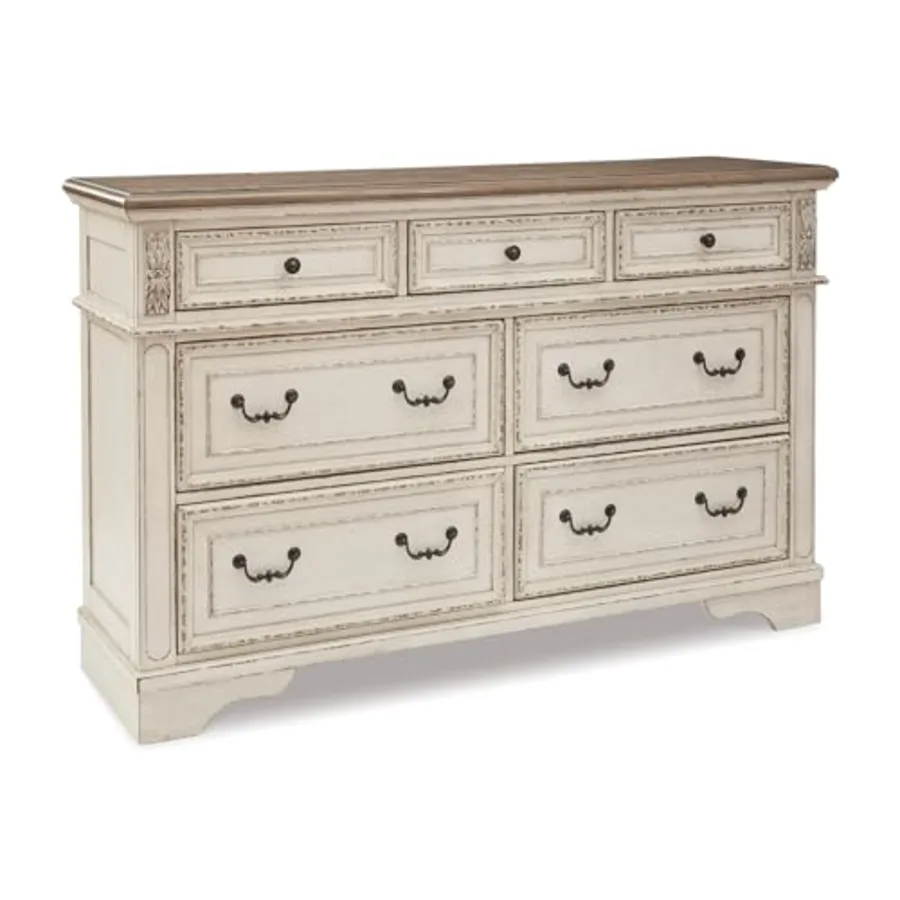 Realyn French Country 7 Drawer Dresser