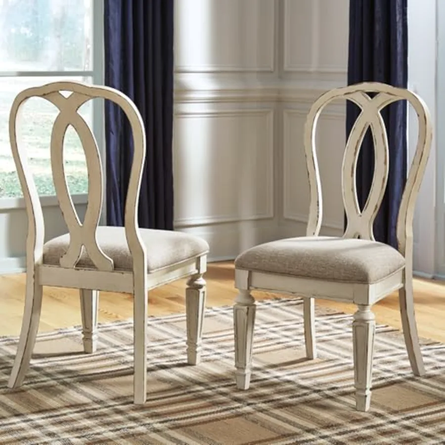 Realyn French Country Ribbon Back Dining Chair view 2