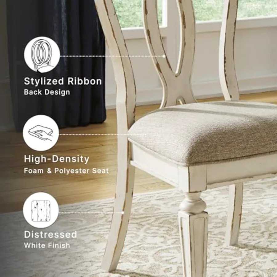 Realyn French Country Ribbon Back Dining Chair view 4
