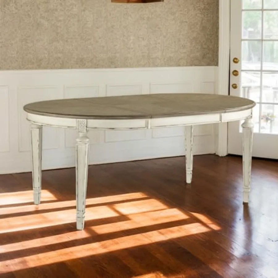 Realyn Oval Dining Room Extension Table view 2