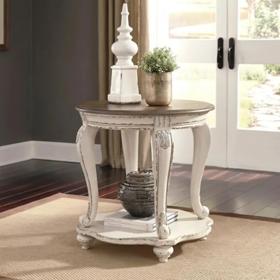 Realyn Round End Table view 2
