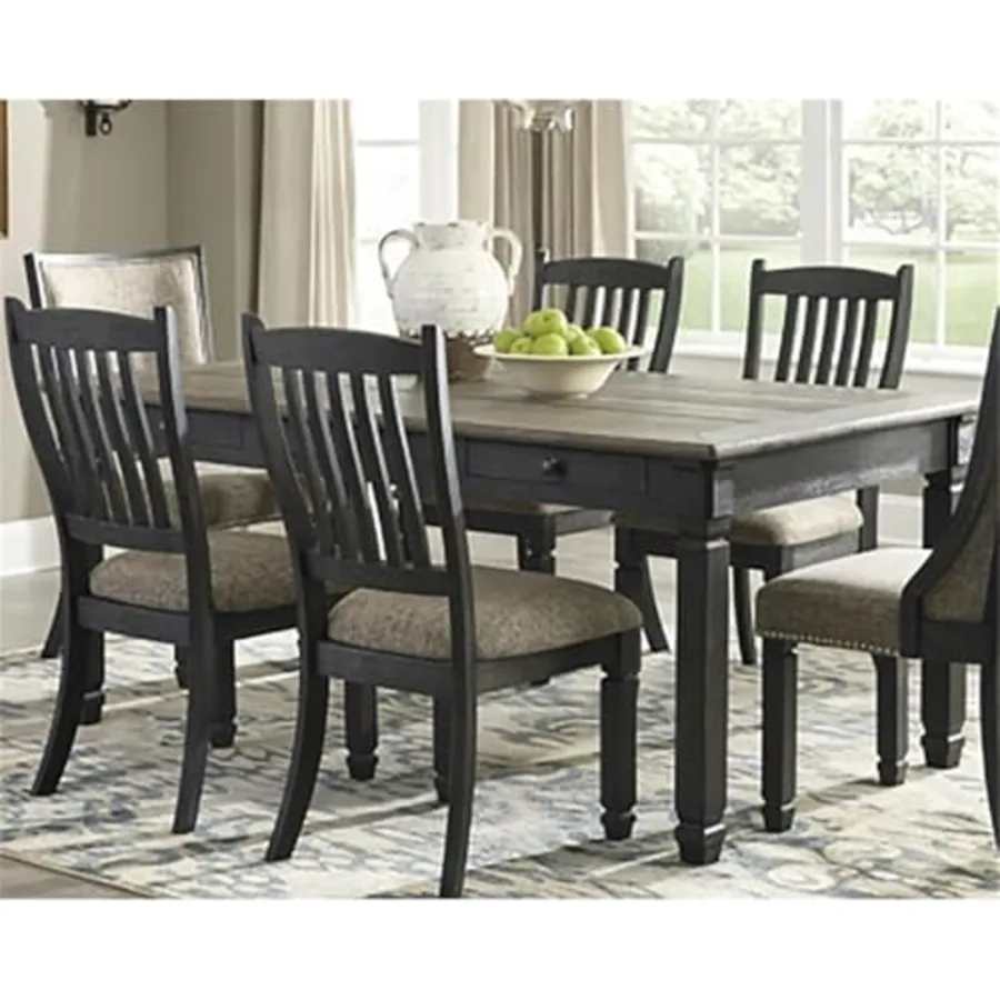 Rectangular Farmhouse Dining Table view 2
