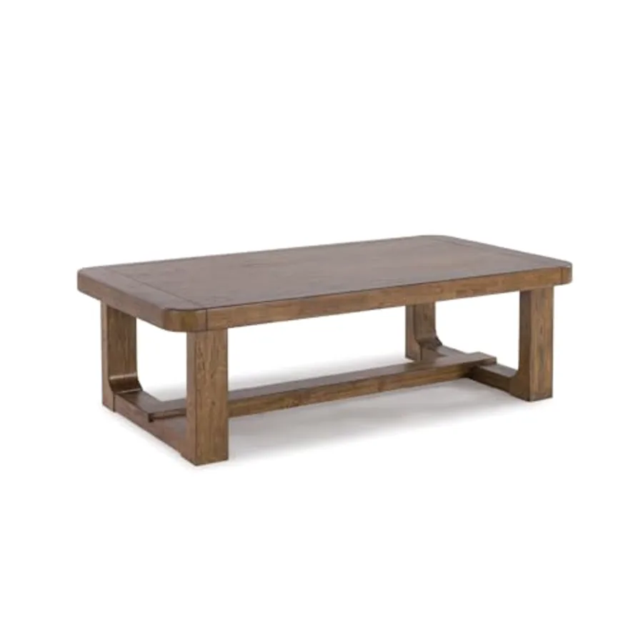 Rectangular Wood Coffee Table