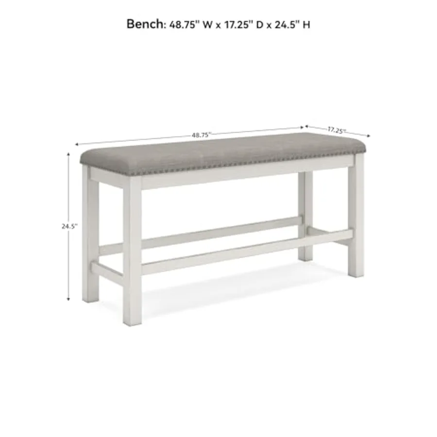 Robbinsdale 49" Counter Height Dining Bench view 3