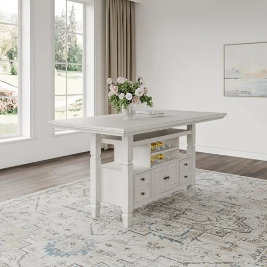 Robbinsdale 72-Inch Counter Height Dining Table with Kitchen view 2