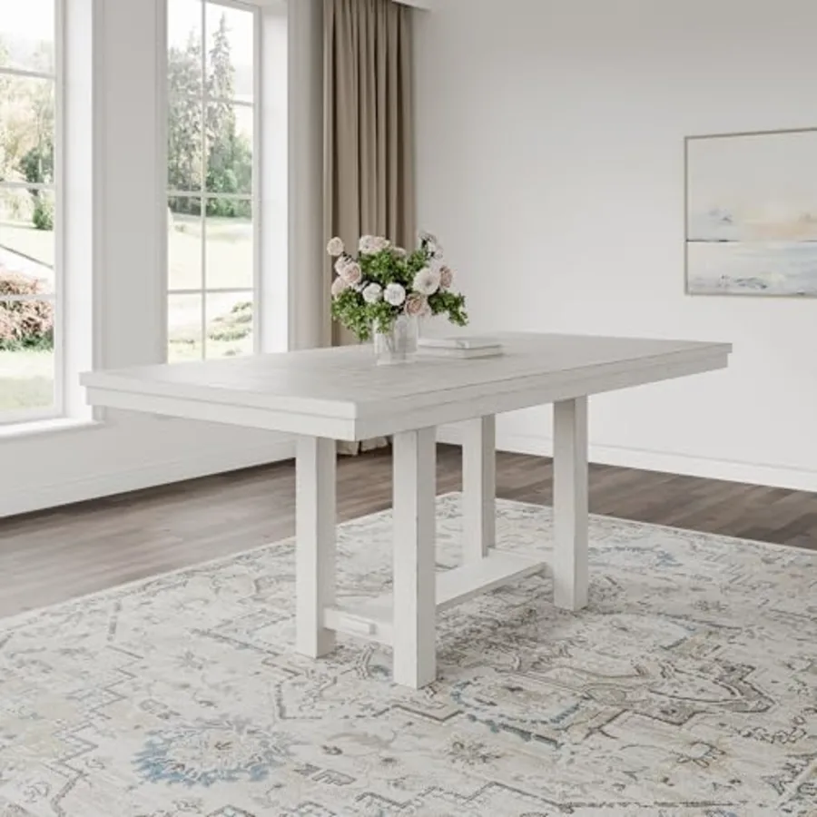 Robbinsdale Farmhouse Distressed Counter Height Dining