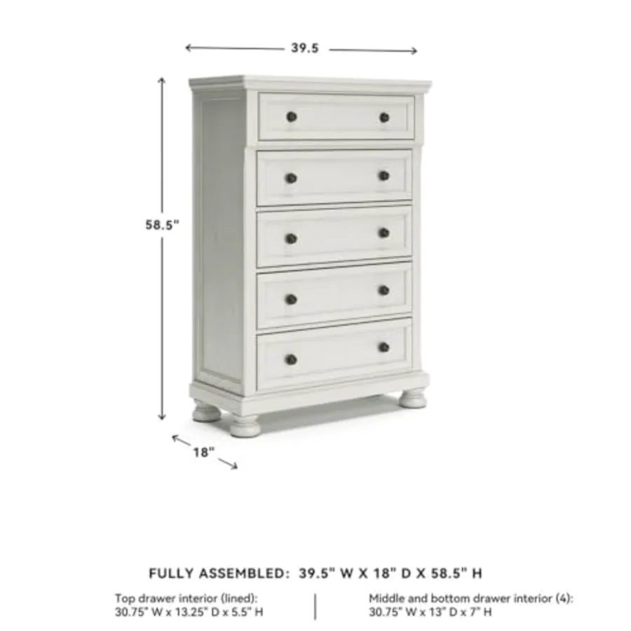 Robbinsdale Tall Dresser for Bedroom view 3