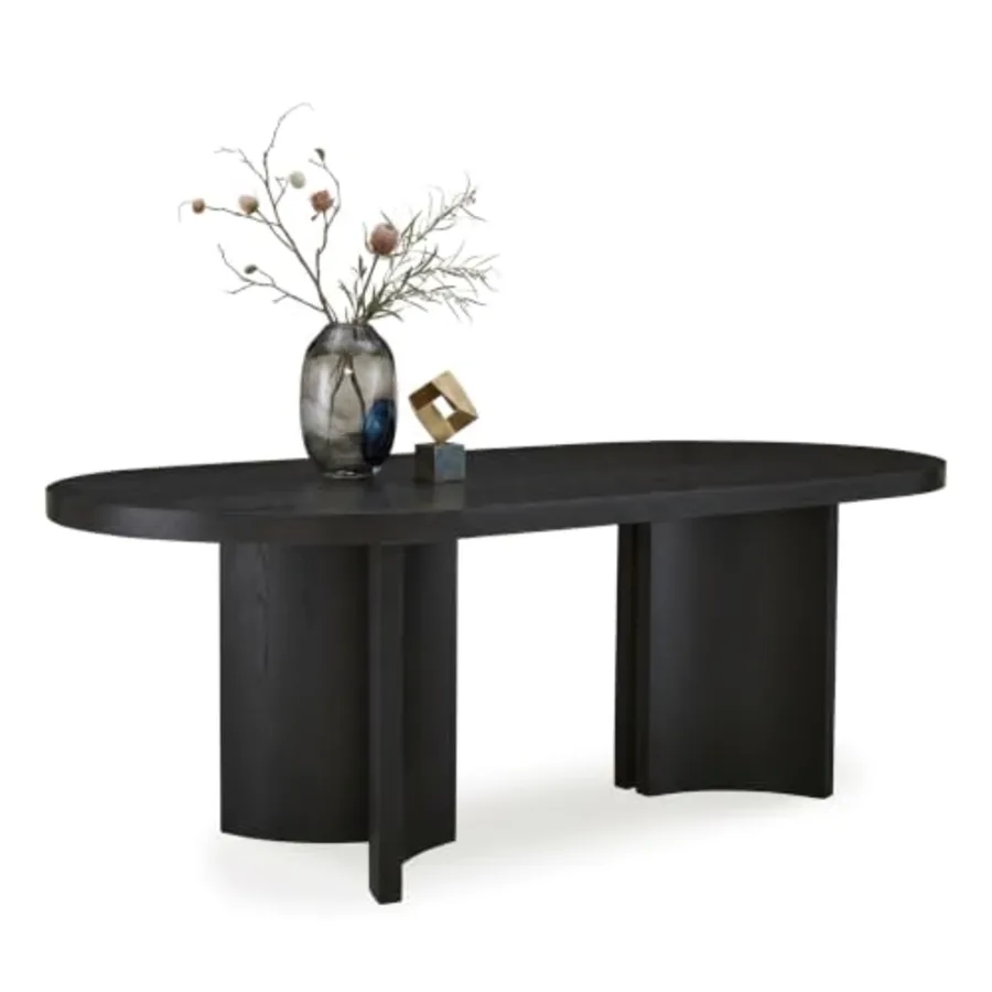 Rowanbeck Minimalist Dining Table for 8 People