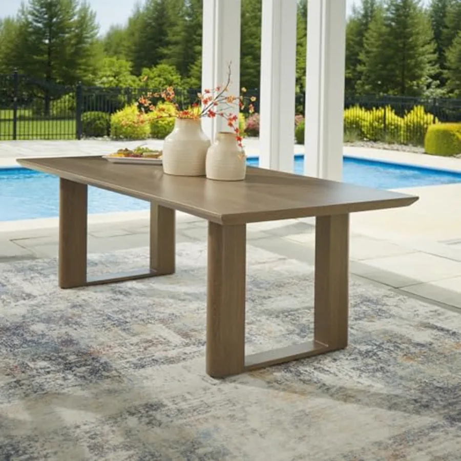 Serene Bay 6-Person Outdoor Dining Table view 2