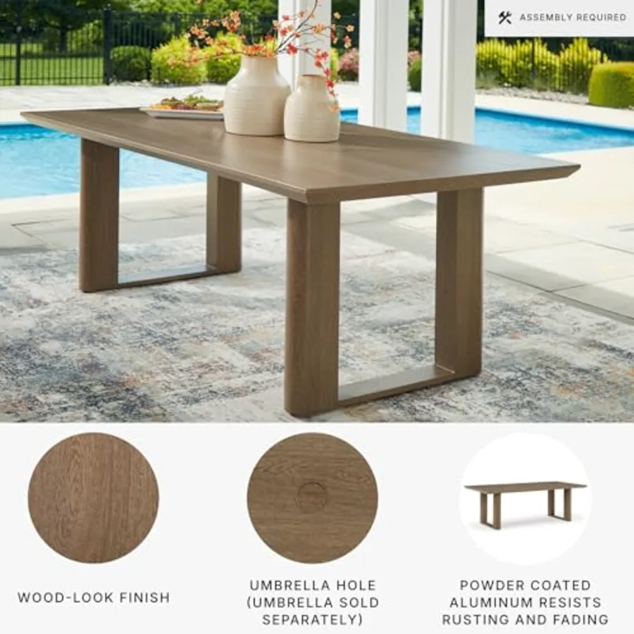 Serene Bay 6-Person Outdoor Dining Table view 4