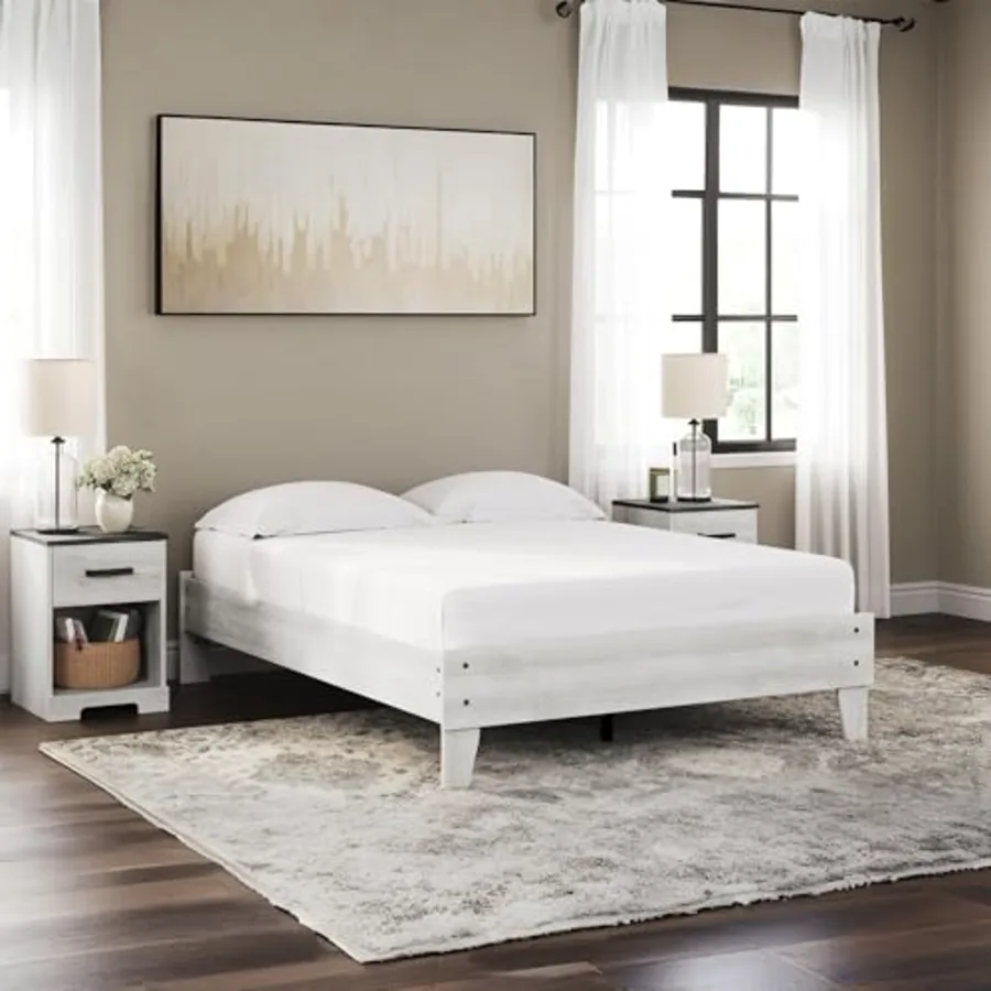 Shawburn Full Wood Platform Bed view 2