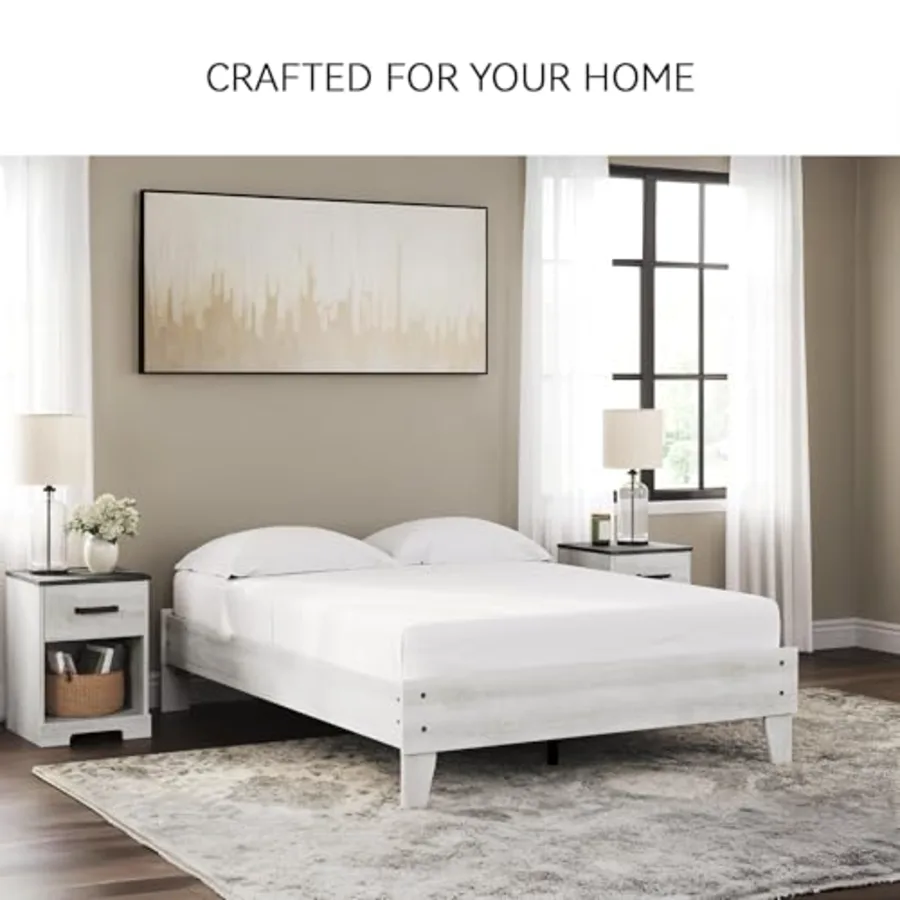 Shawburn Full Wood Platform Bed view 5