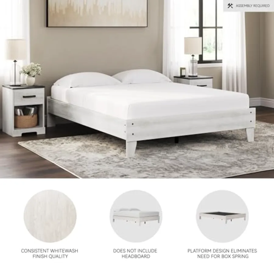 Shawburn Queen Platform Bed view 4