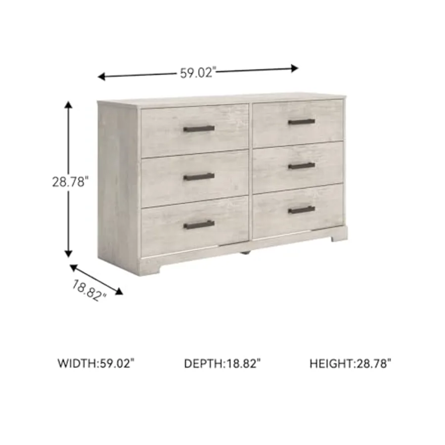 Shawburn Vintage Casual Dresser with 6 Smooth-Gliding Drawers view 3