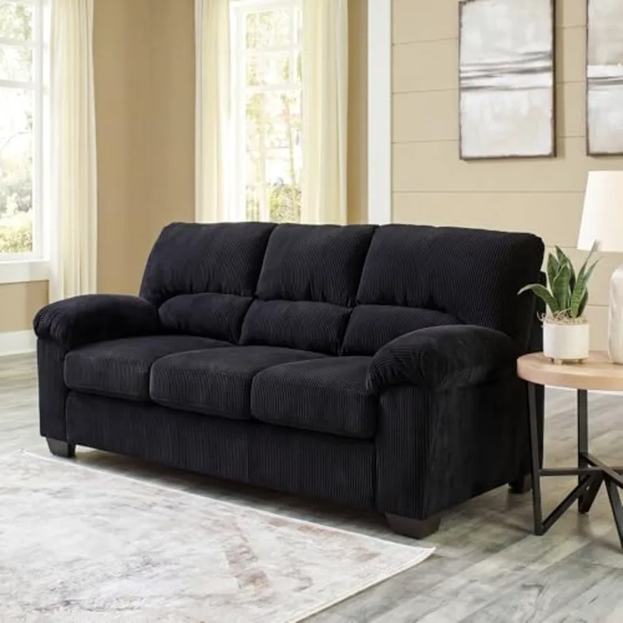 SimpleJoy Corduroy Sofa view 2