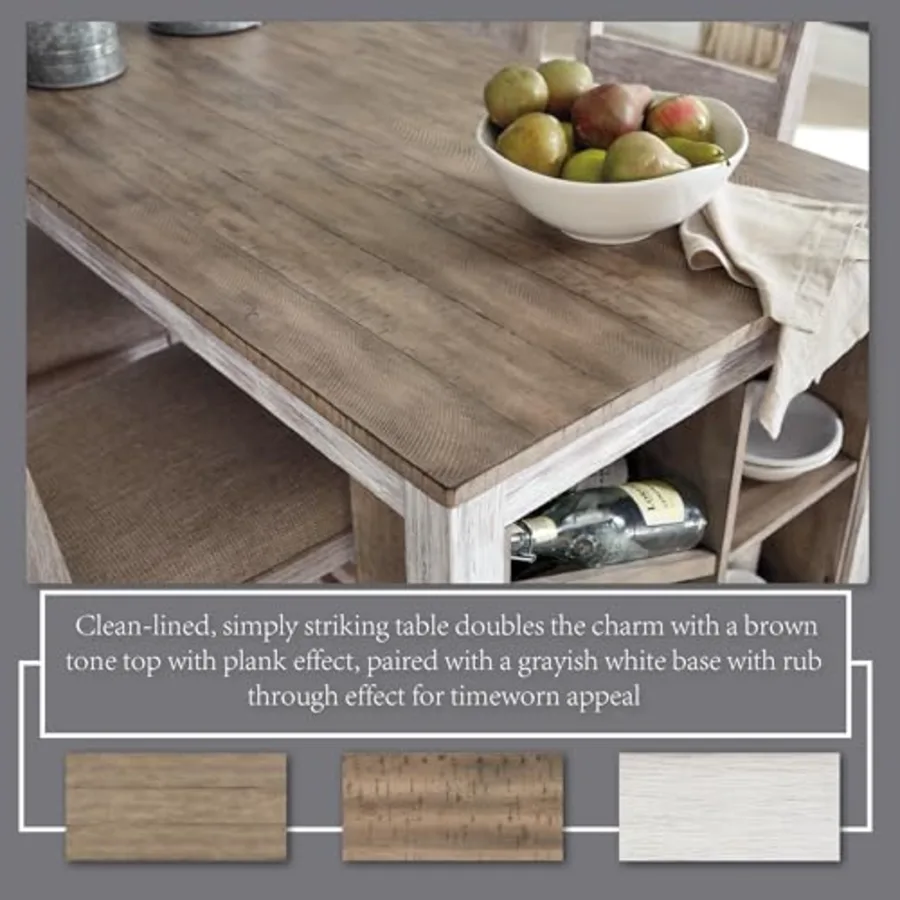 Skempton Farmhouse Rectangular Counter Table view 5