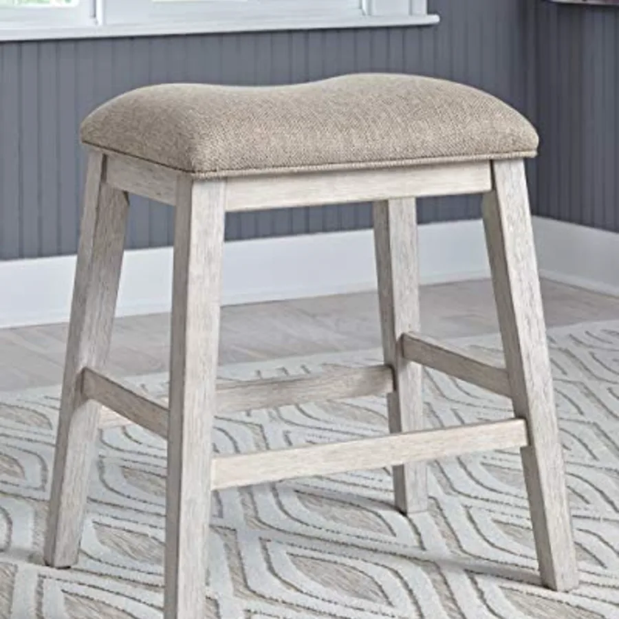 Skempton Modern 24" Counter Height Upholstered Barstool view 2