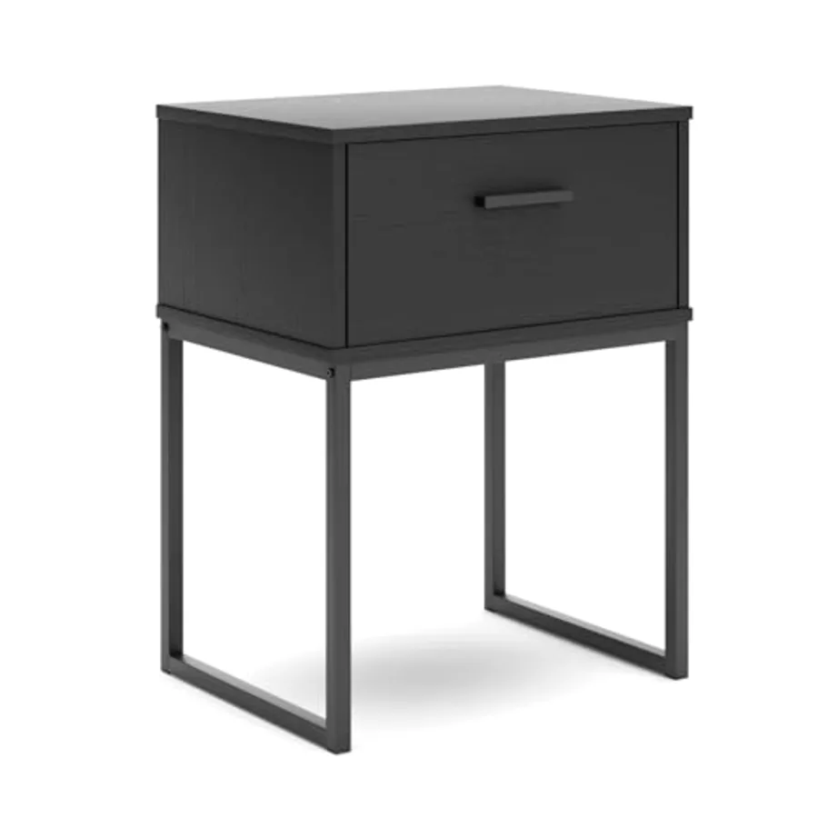 Socalle Modern 1-Drawer Nightstand
