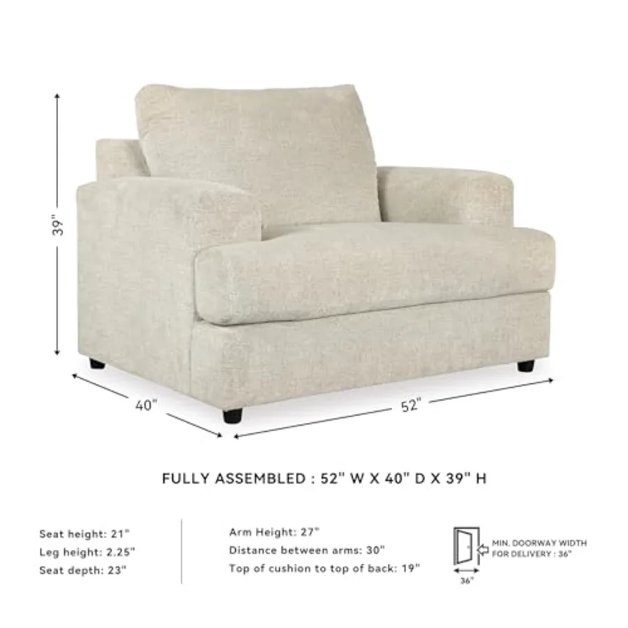 Soletren Oversized Chair and a Half view 3