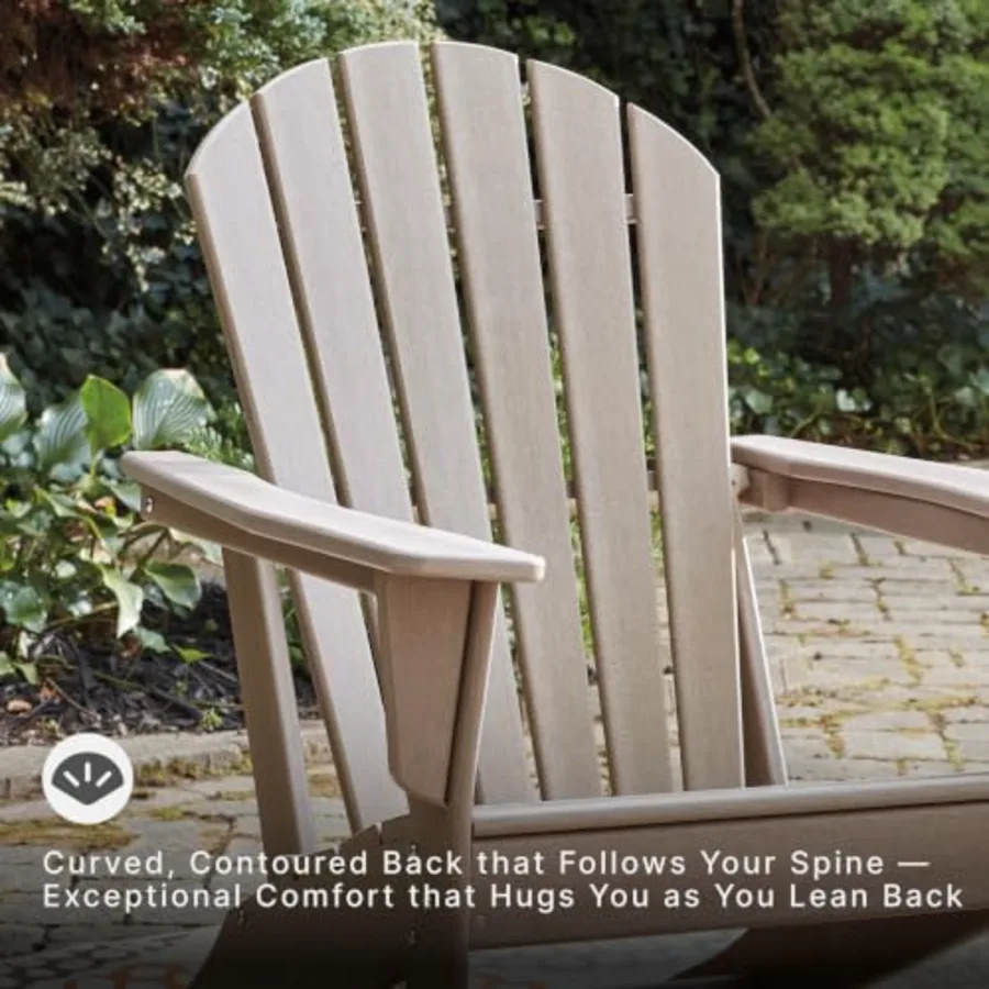 Sundown Treasure Outdoor Patio HDPE Adirondack Chair view 5