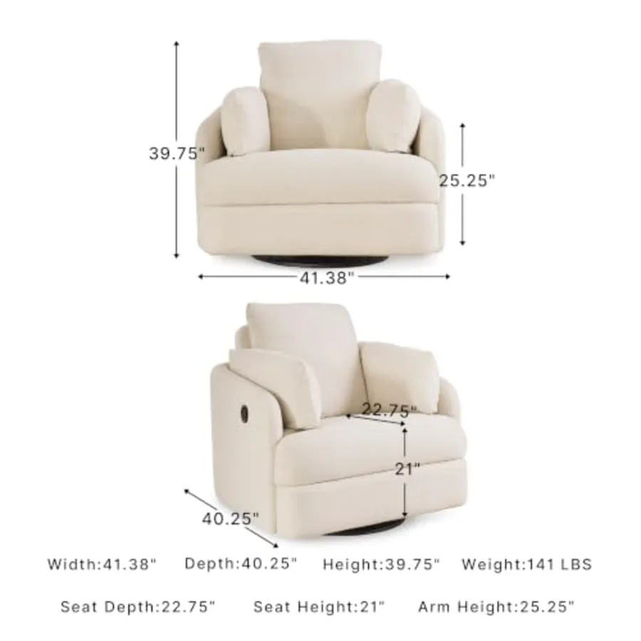 Swivel Glider Recliner view 2