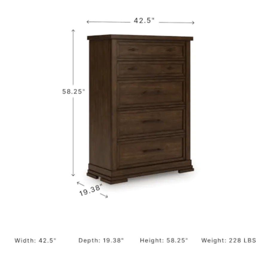 Taffenbrook 5 Drawer Chest view 3