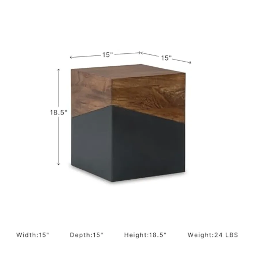 Trailbend Eclectic Accent End Table view 3