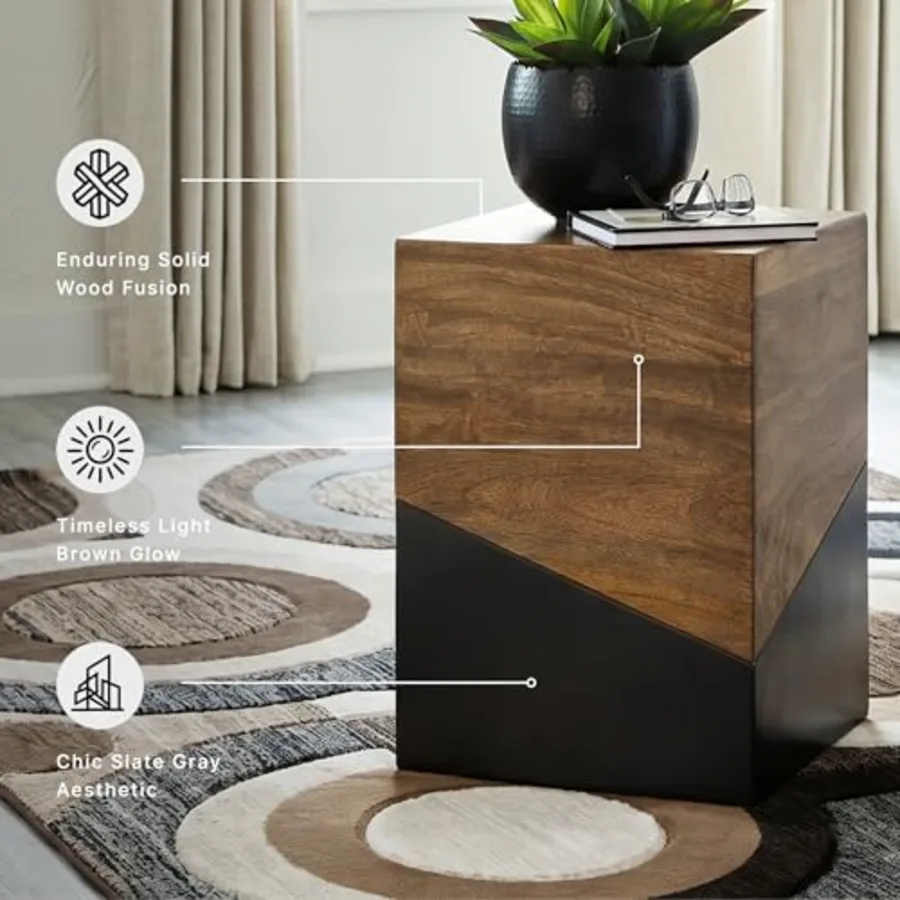 Trailbend Eclectic Accent End Table view 4