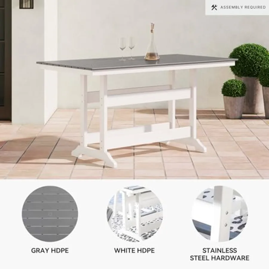 Transville Outdoor Counter Height Dining Table view 4