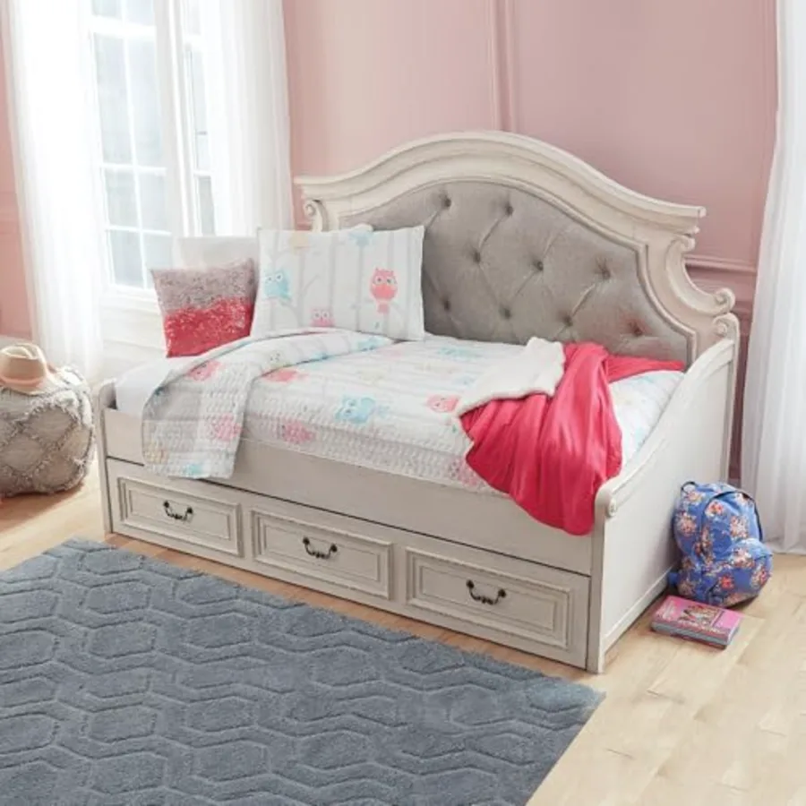 Tufted Twin Daybed with Storage view 2