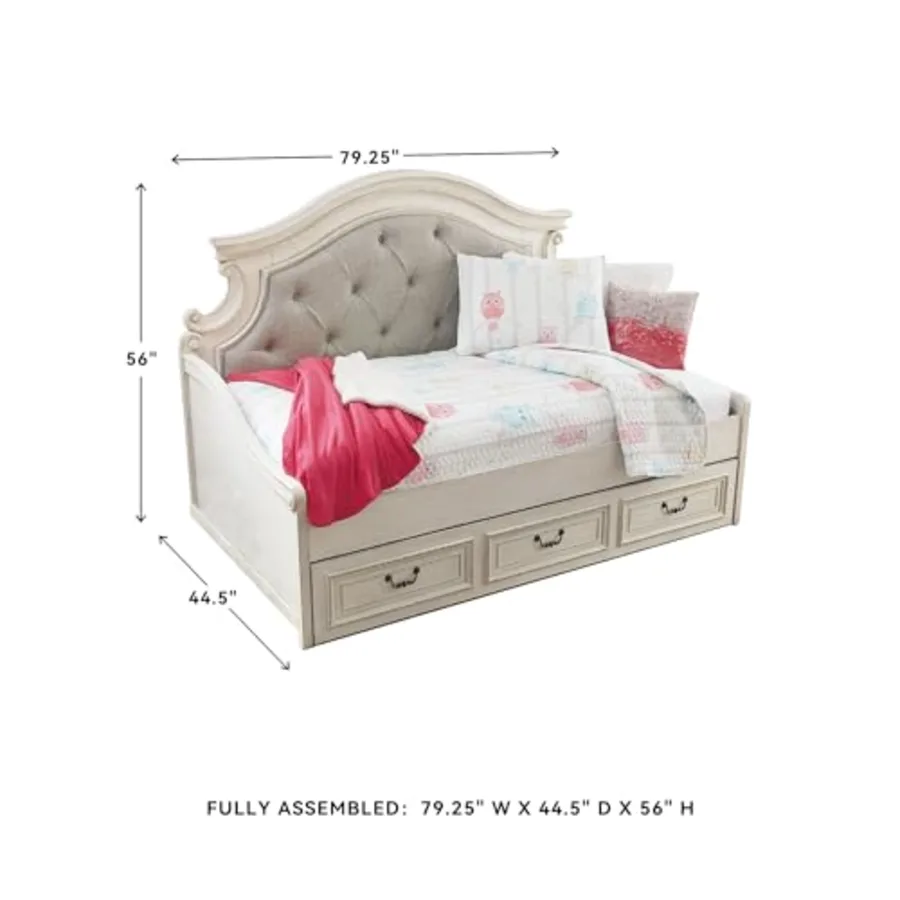 Tufted Twin Daybed with Storage view 3
