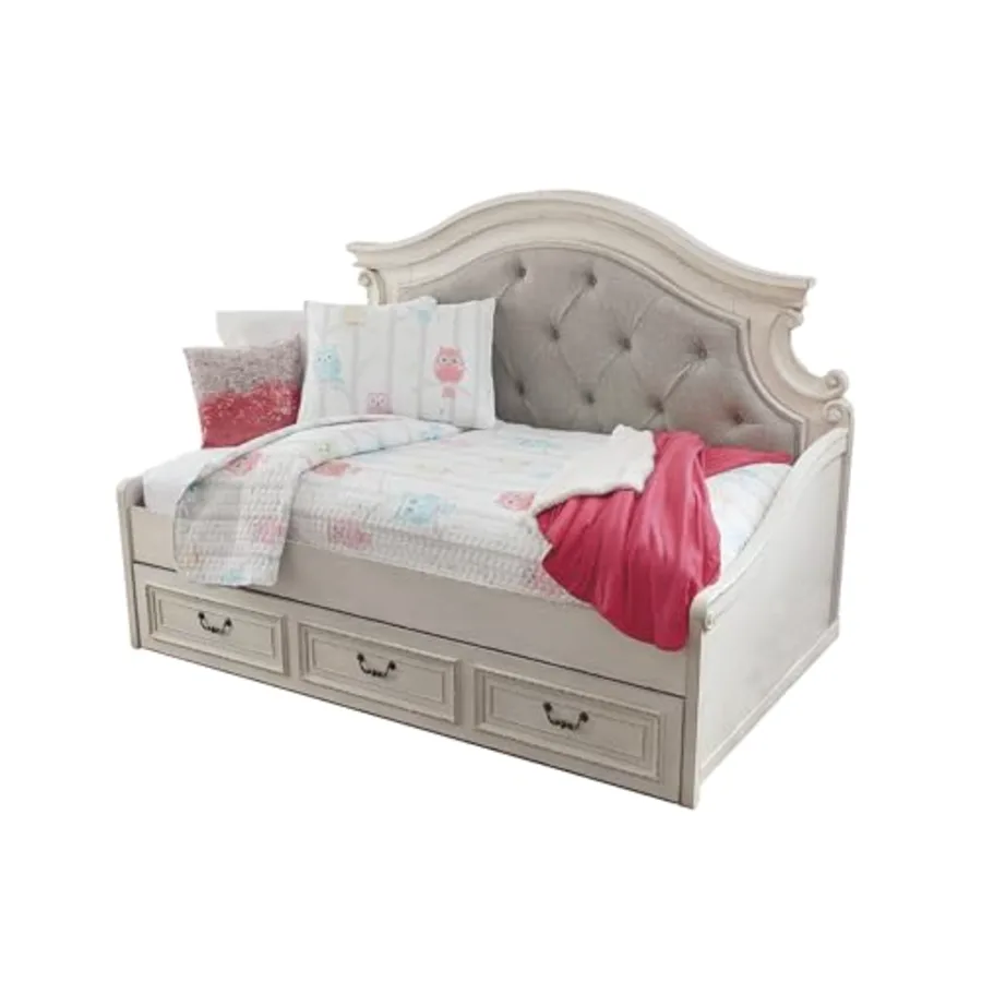 Tufted Twin Daybed with Storage