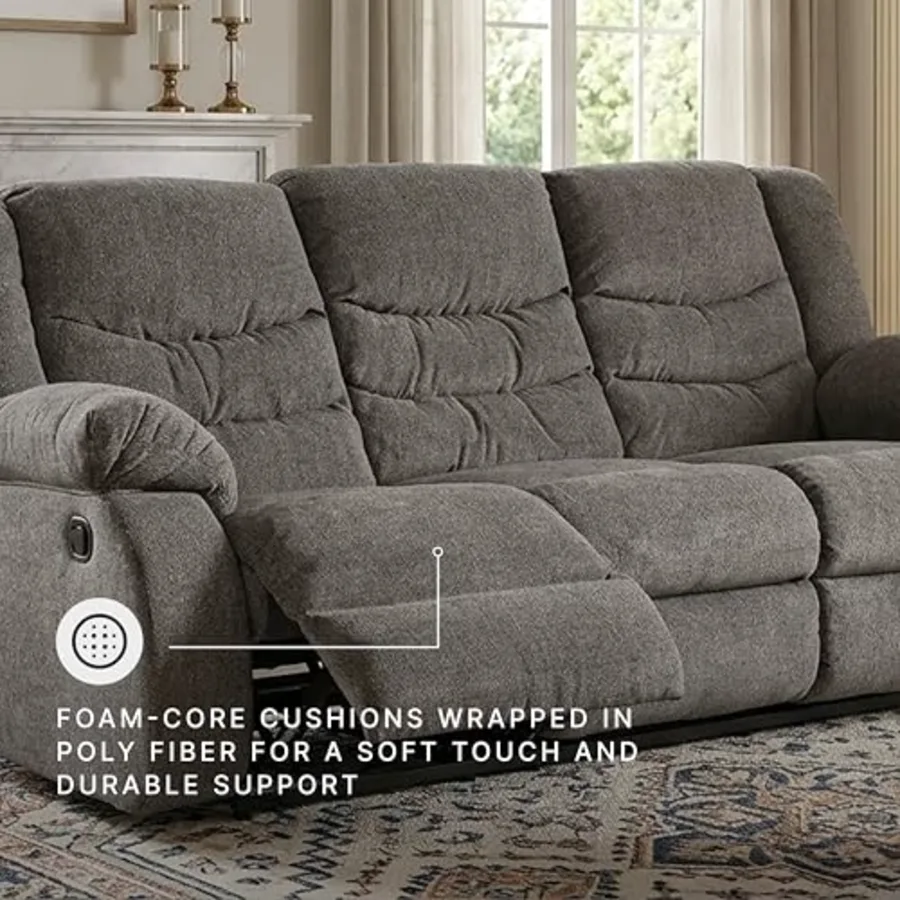 Tulen Casual Upholstered Reclining Sofa view 5