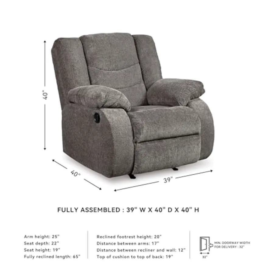 Tulen Contemporary Rocker Recliner view 3