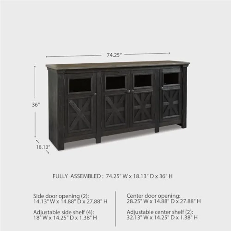 TV Stand Console view 3