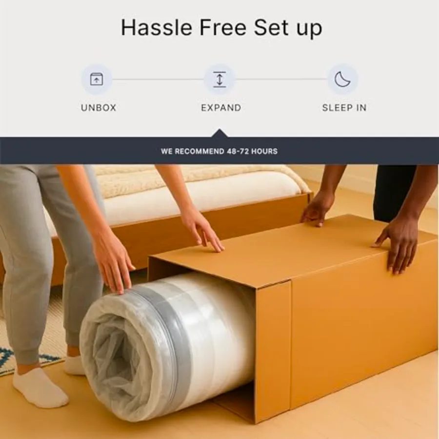 Twin Size Chime 10 Inch Medium Firm Hybrid Mattress view 5