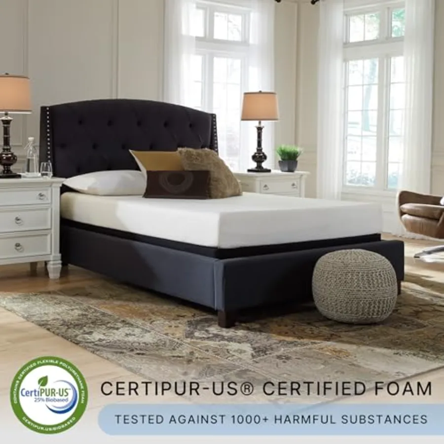Twin Size Chime 8 Inch Medium Firm Gel Memory Foam Mattress view 4