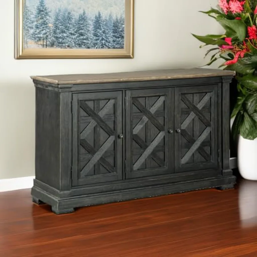 Tyler Creek Vintage Casual Dining Room Buffet Cabinet view 2