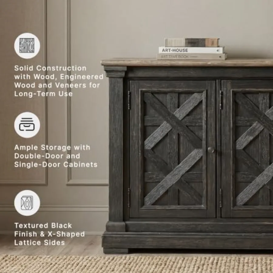 Tyler Creek Vintage Casual Dining Room Buffet Cabinet view 4