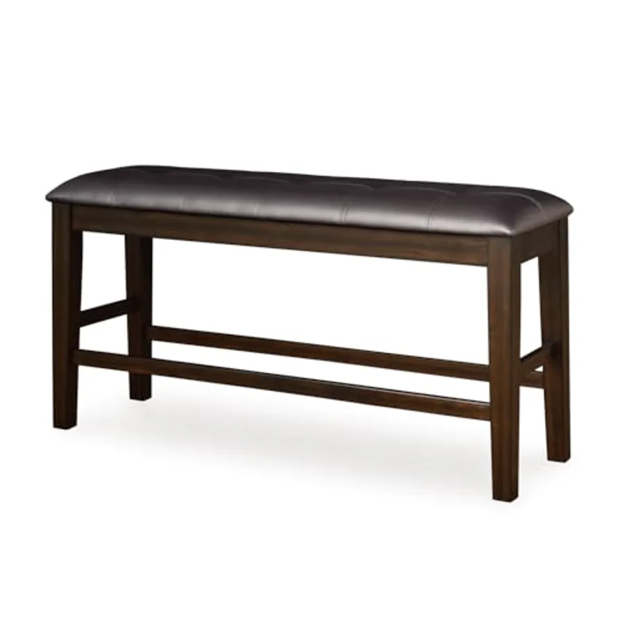 Upholstered Counter Height Dining Bench view 2