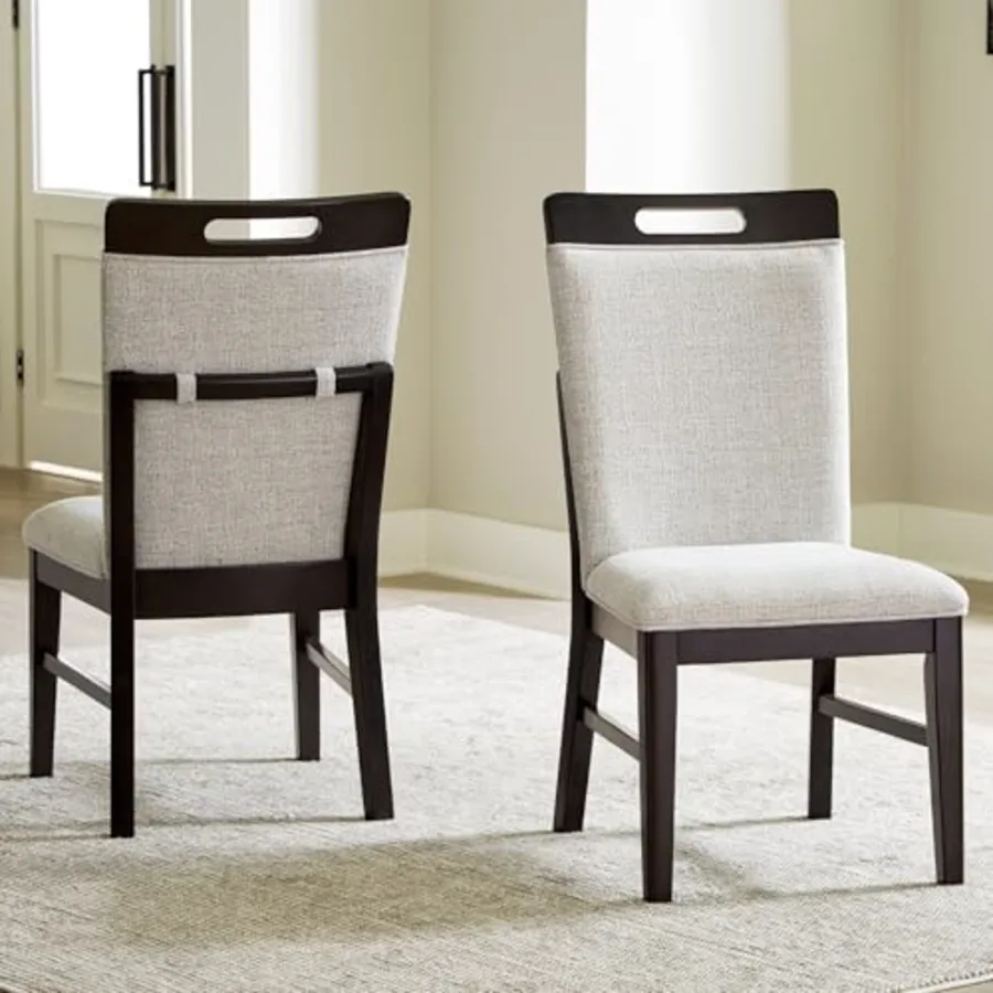 Upholstered Dining Chairs Set of 2 view 2