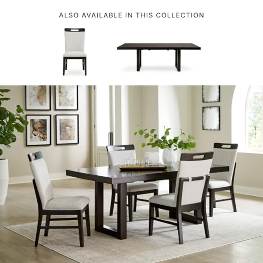 Upholstered Dining Chairs Set of 2 view 5