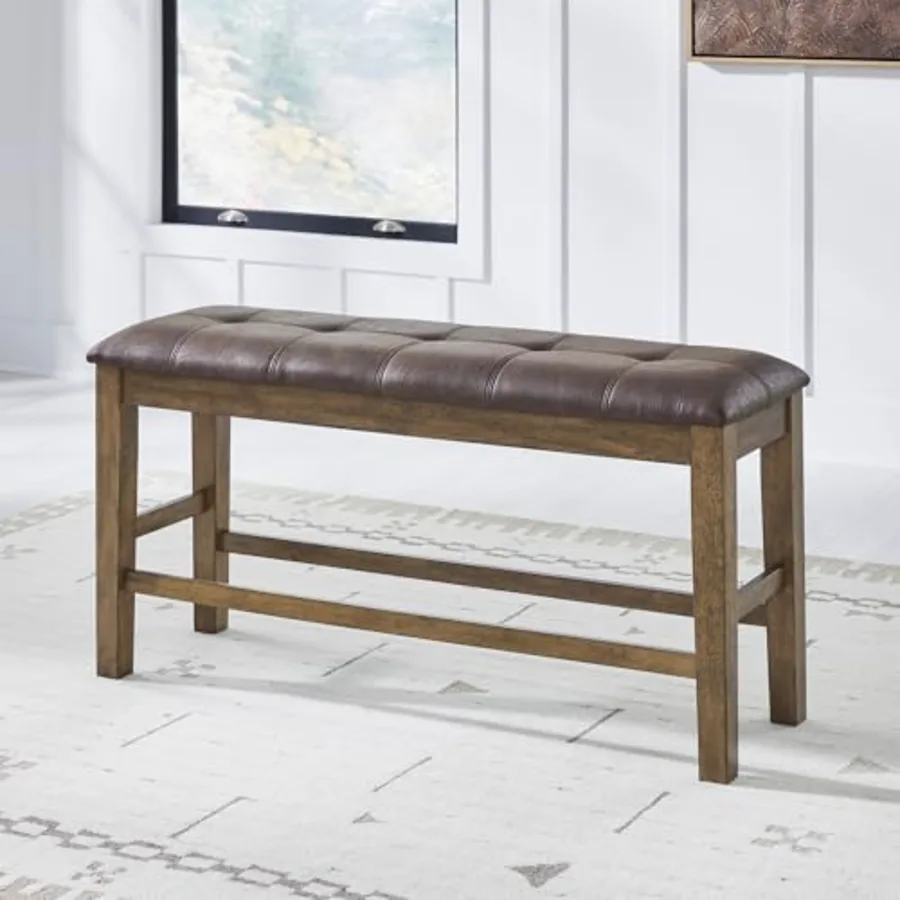 Vallister Backless Counter Height Dining Bench view 2