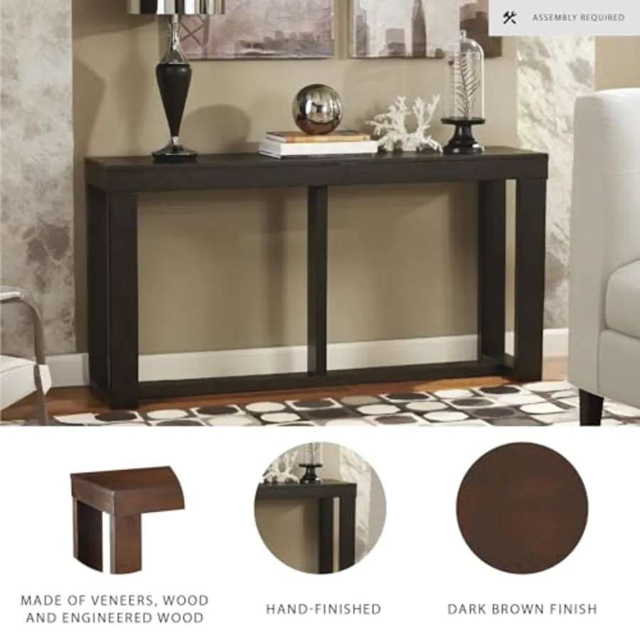 Watson Mid-Century Rectangular Sofa Table view 4