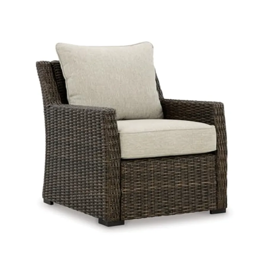 Wicker Patio Lounge Chair