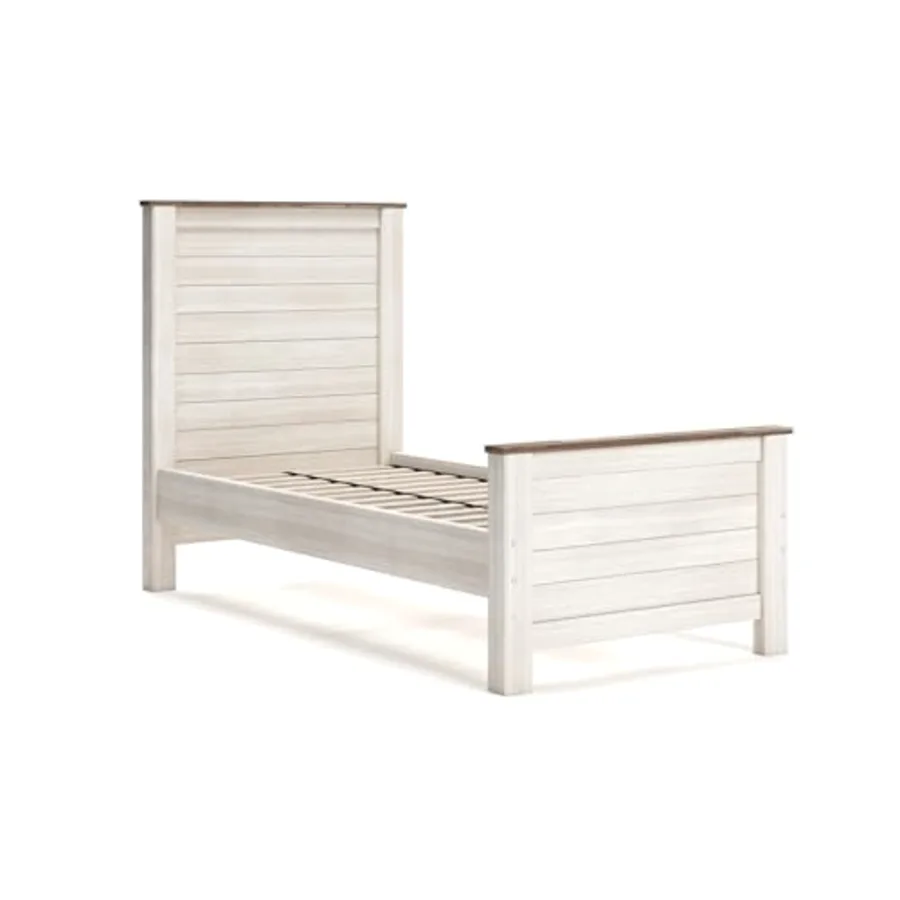 Willowton Farmhouse Twin Panel Bed